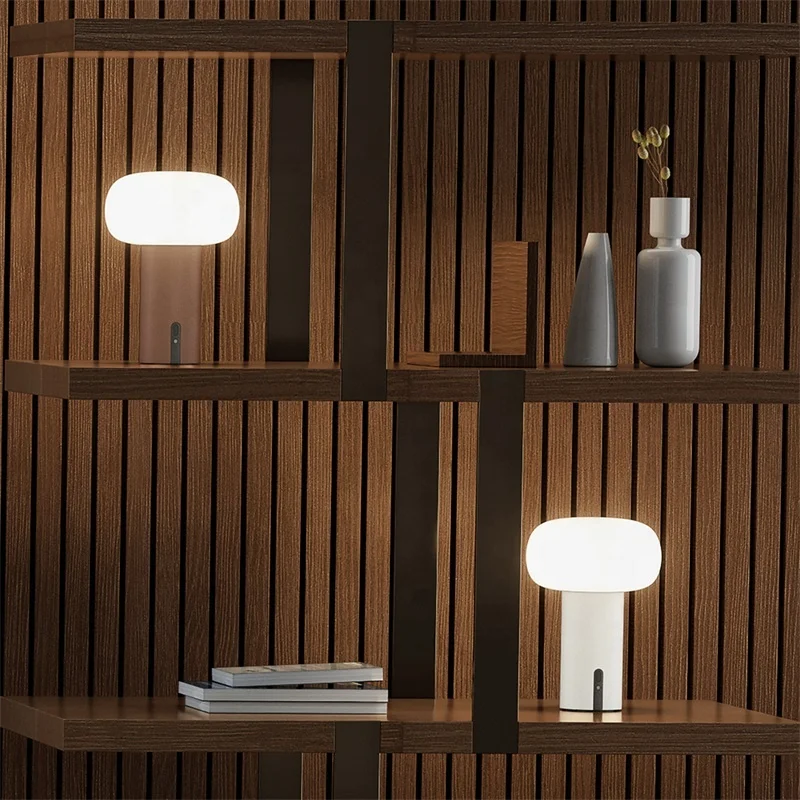 Modern Lamp Touch Dimmable Desk Lamp Bedroom Bedside Night Light LED Table Lamp