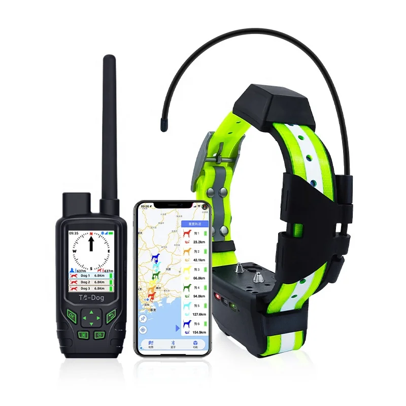 4G Waterproof Dog Gps Tracker Collar With Training Function