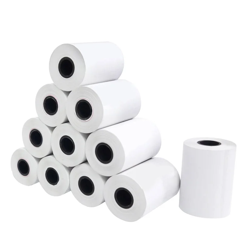 Essential Genre 80x80mm Thermal Paper Roll for Cash Register Use Available in 80x70mm 80x60mm Sizes