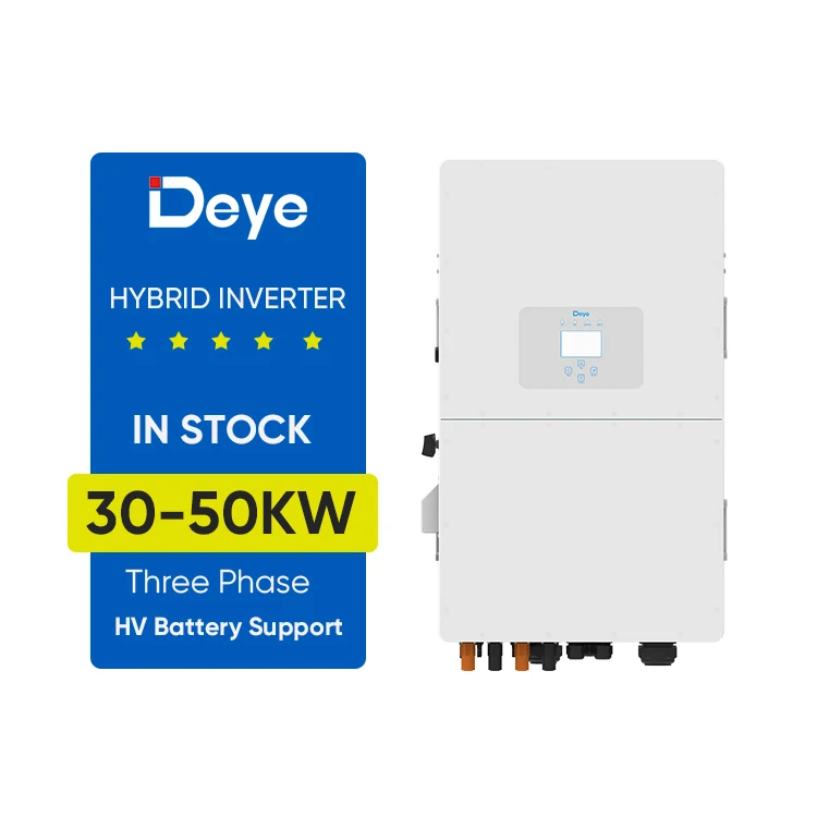 Deye Hybrid Solar Inverter High Voltage 30kw 40kw 50kw Deye Inverters for Commercial