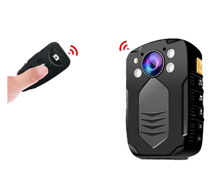 4K Wifi Police Body Worn Video Camera Night Vision Police Body Wearable Video Camera Recorder