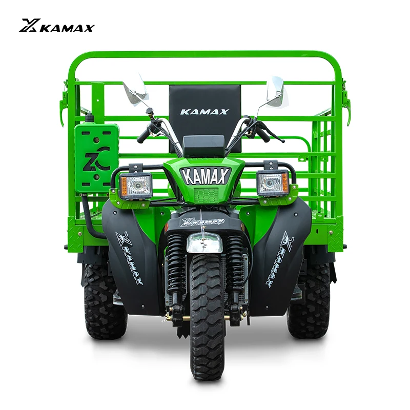 KAMAX Wooden Delivery Tricycle with 250CC/300CC Heavy Loading Three Wheel Motorized Vehicle Cargo Petrol Tricycle Manufactures