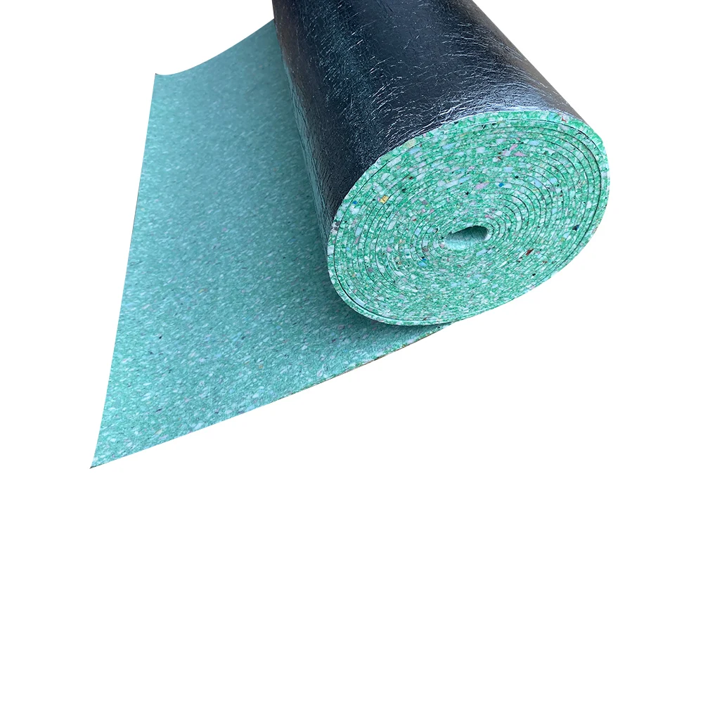 Double-sided non-woven fabric ground leveling flooring underlayment for wooden floors