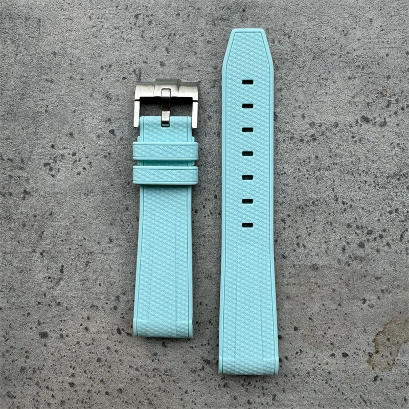 PEITONG Hot Sale Rubber Watch Band Belt Fashion Sport Pink 20mm Silicon Watch Strap for Swatch X Omega Moon