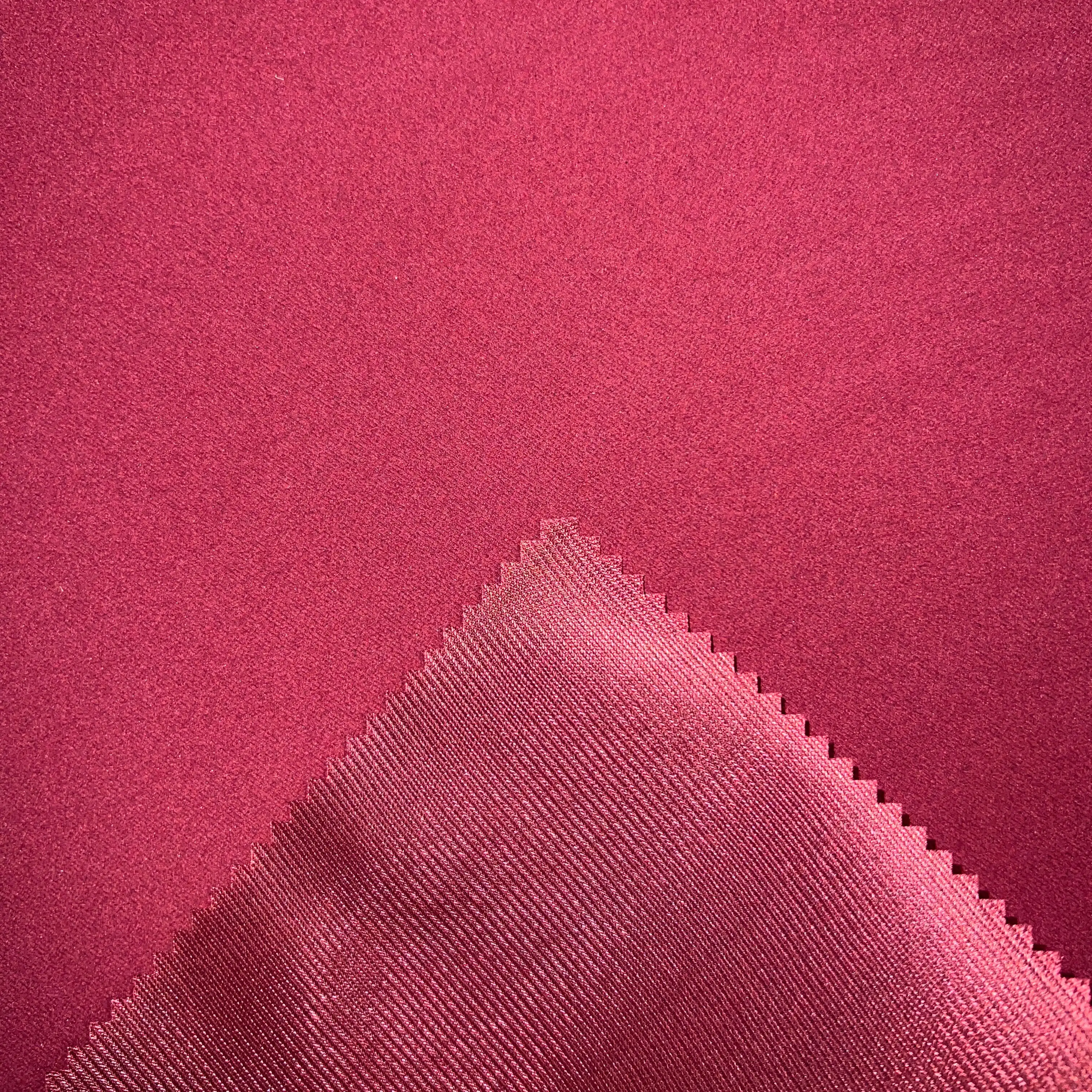 Flock Fabric Polyester Rayon 100gsm velvet fabric Woven Tricot Knitting Flocking Velvet Self-Adhesive Fabric