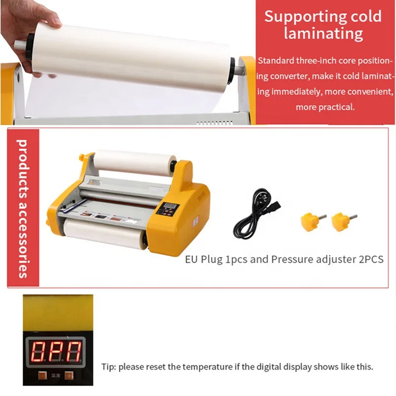 High Quality A2 A3 A4 3D Tshirt Case Printer Uv A5 Clear A 3 Hot Roll Laminator