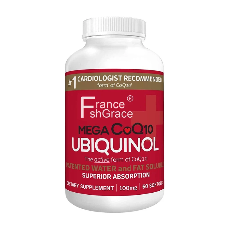 Factory Supplier Coq10 Powder Supplement Coenzyme Q10 Supports Heart Vascular Health