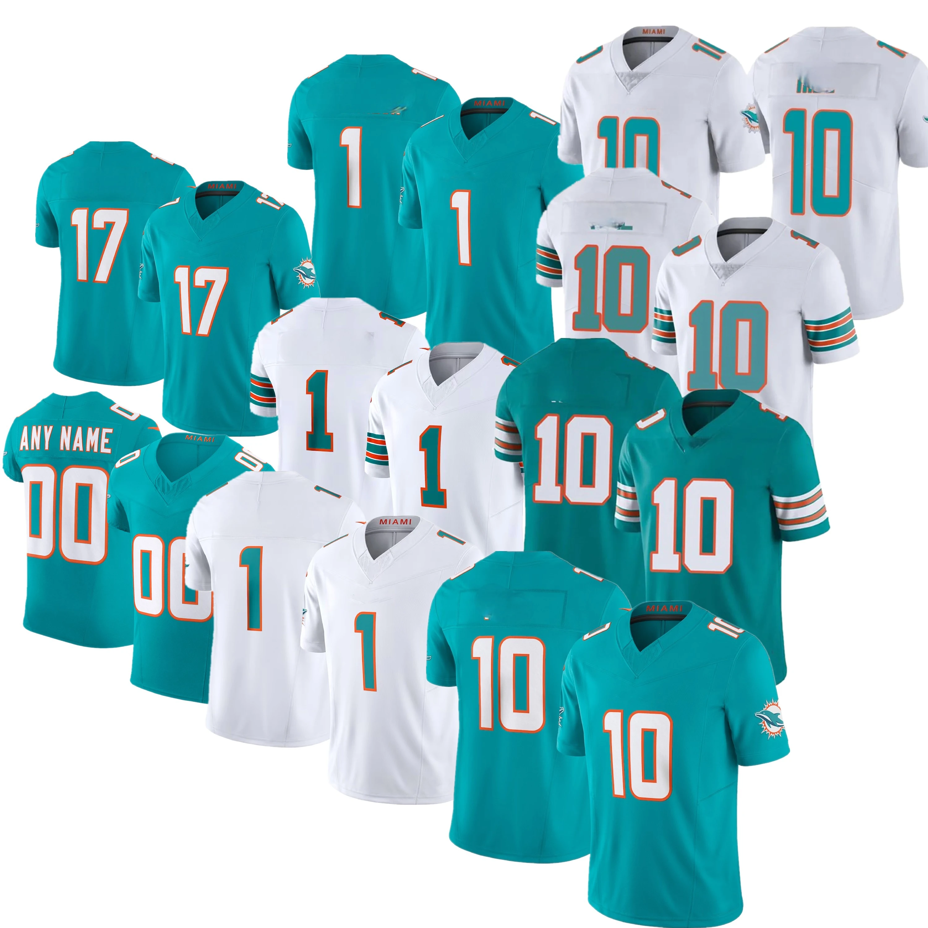 23/24 Tyreek Hill Miami Jerseys #10 Stitched American Football Game Limited Jersey Summer Fashion Green Rugby Jersey