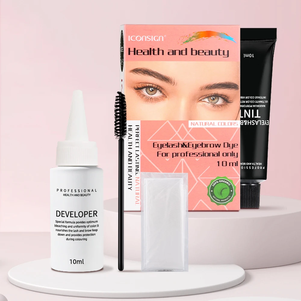 Wholesale Brow Professional Eyebrow Dye Tint Hybrid Eye Brow Tint Kit Lash Tint Supplier