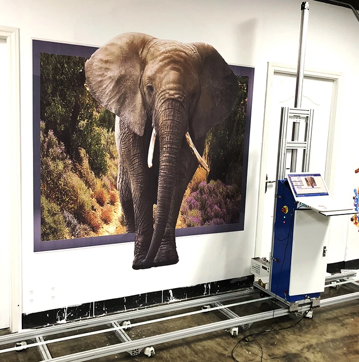 3D Wall Printer Machine Automatic Direct to Wall Painting Machine