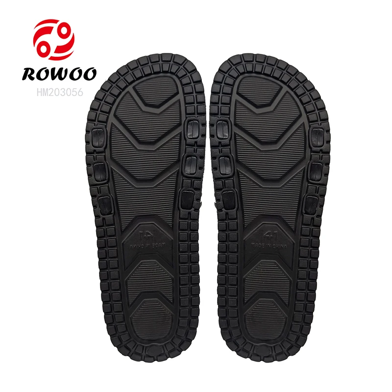 Wholesales Custom Logo EVA PU Slides Outdoor Cool Sandals with EVA Insole Anti-Slippery and Massage Features for Summer