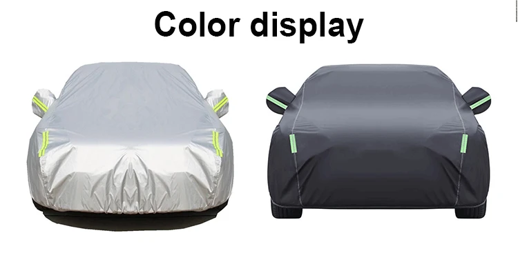 Outdoor winter snow hail protection elastic fabric uv sun protect rain waterproof car cover