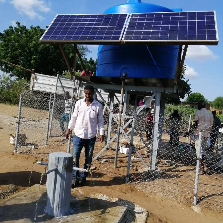 Батарея pv Панель солнечной воды 10hp 7500w инвертор насосной системы