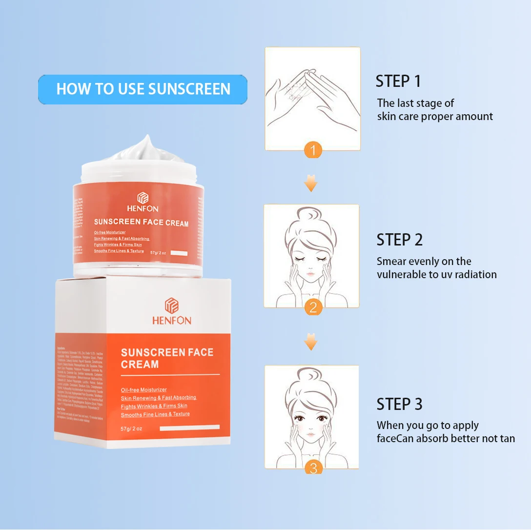 Private Label Aloe Vera Hawaiian Spf90 Moisturizing Sunscreen Oil-Free Zinc-Oxid Spf50 Sunscreen Whitening Body