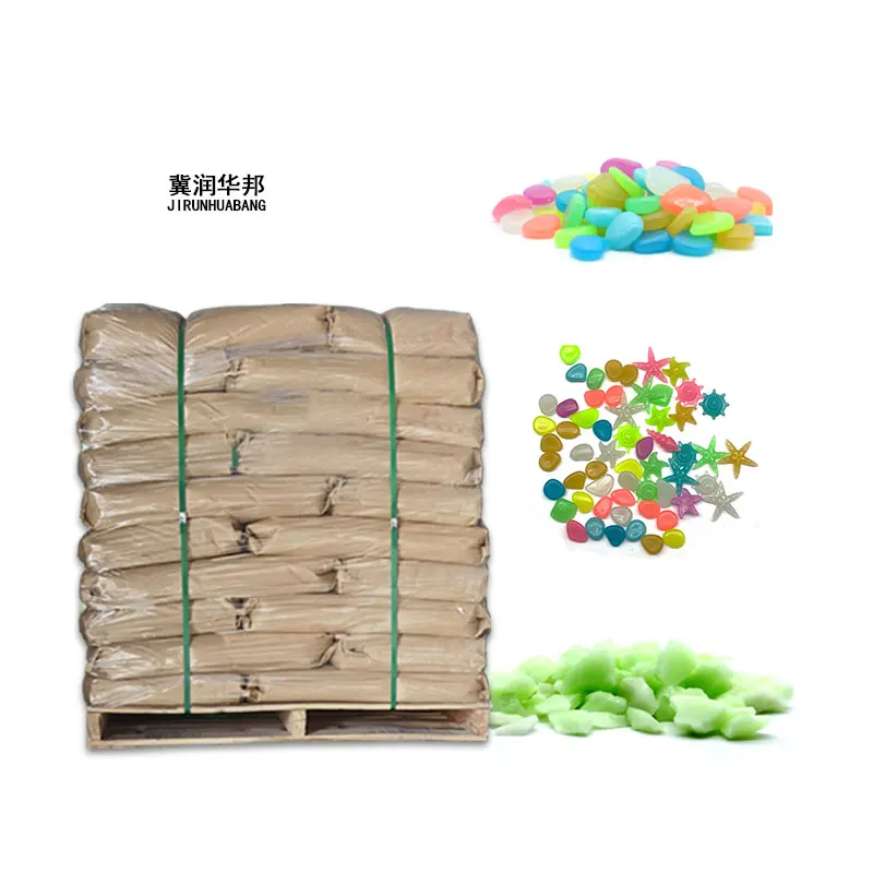 High Quality Luminous Stones Glow Powder 100 Mesh Glow In The Dark Stones For Concrete/Decoration/Sidewalk