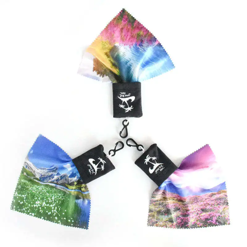 Glasses Cleaning Cloth Microfiber Multicolor Eye Glasses Lens Cloth for Phone