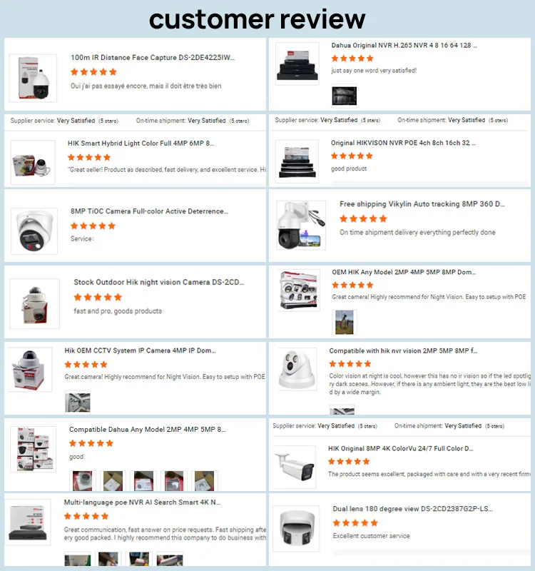 Dahua Original 2MP 4MP 8MP Sim Card Turret Bullet Dome Motion Detection audio Security CCTV Network 4k POE IP Camera System