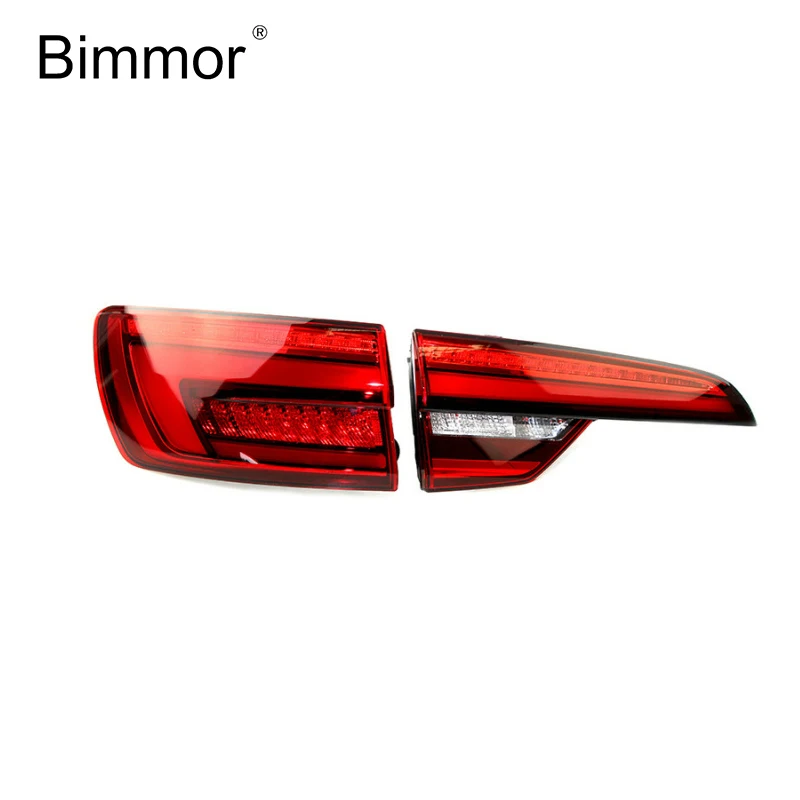 Bimmor 3 Car taillight for Audi A4 B9  2016-2019 tail light  back tail lamp inner stop rear lamp manufacturer factory replace