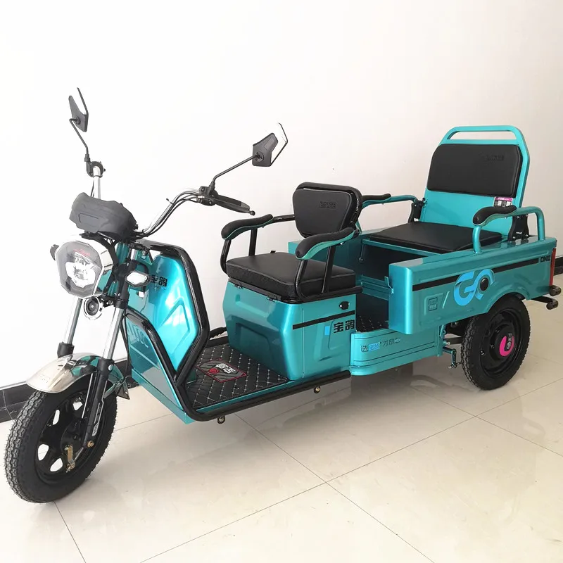 Wholesale Chinese Factory Electric Tricycle For Passenger Elderly Handicapped People And Kids Of Good Quality