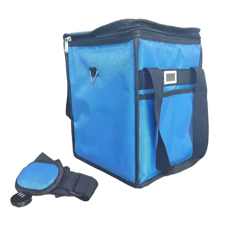 Fashion able durable large capacity waterproof shoulder backpack food delivery bag take away delivery bags with custom logo