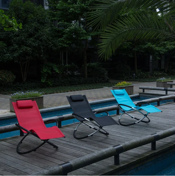 Zero Gravity Orbital Lounger Rocking Chair Outdoor Patio Yard Furniture Lounge Furniture
