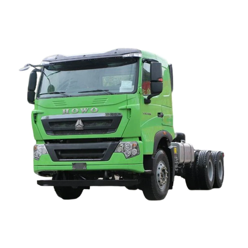 Discount price for sale new HOWO-T7H 6*4 10 wheels 400hp LHD tractor truck for trailer transportation