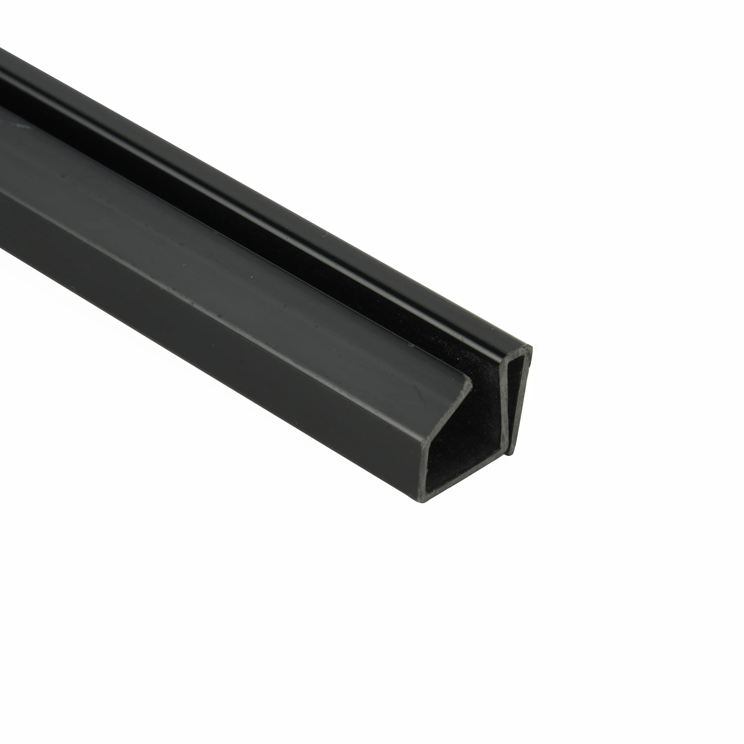 PVC plastic Profiles good quality custom manufacturing glossy surface pvc extrusion profile for Window