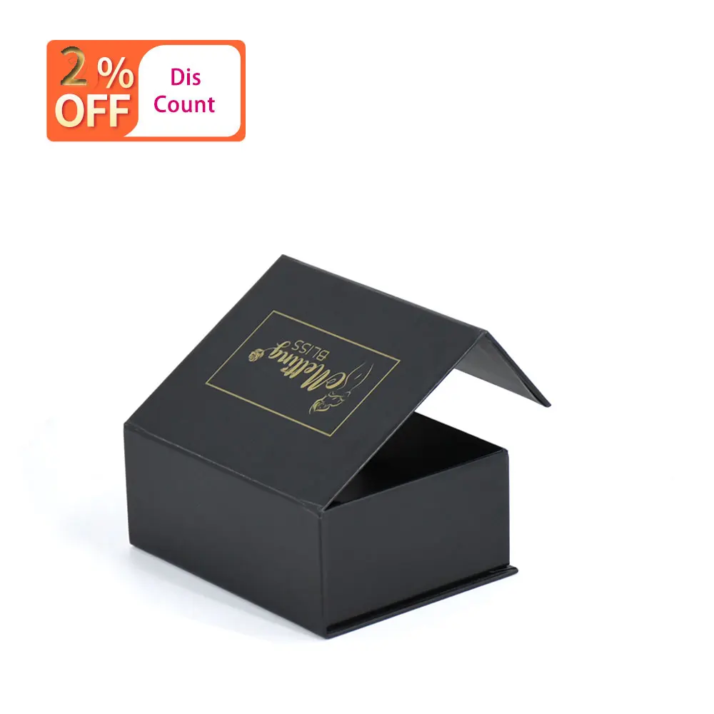Hot Selling Gold Foil Foam Tray Vip Card Cardboard Paper Rigid Box With Insert