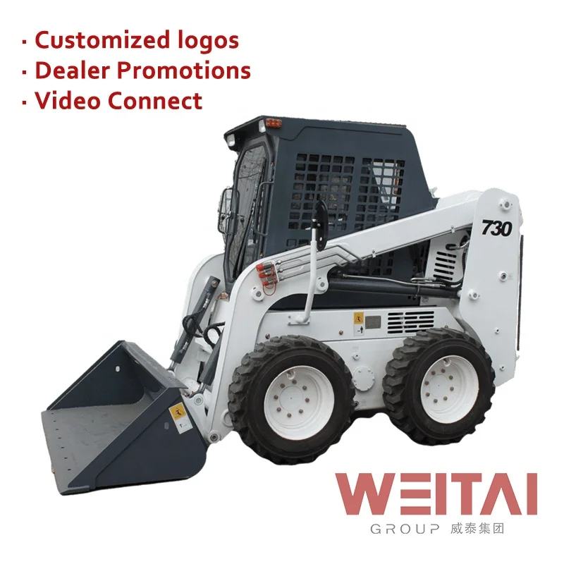 Forklift with steer wsl730 for Bobcat