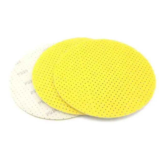 Hot sale Muti-hole Gold Sandpaper drywall sanding disc for drywall polishing with Drywall sander