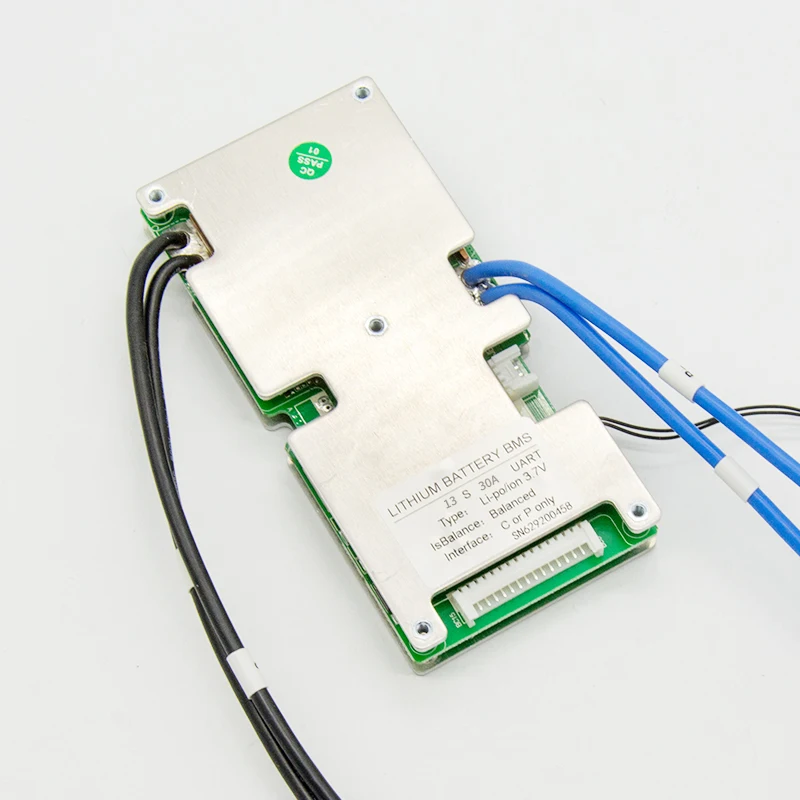  Jiabaida 13S 48V 30A Li-Ion smart bms Беспроводная уравновешивающая связь батарея печатная плата