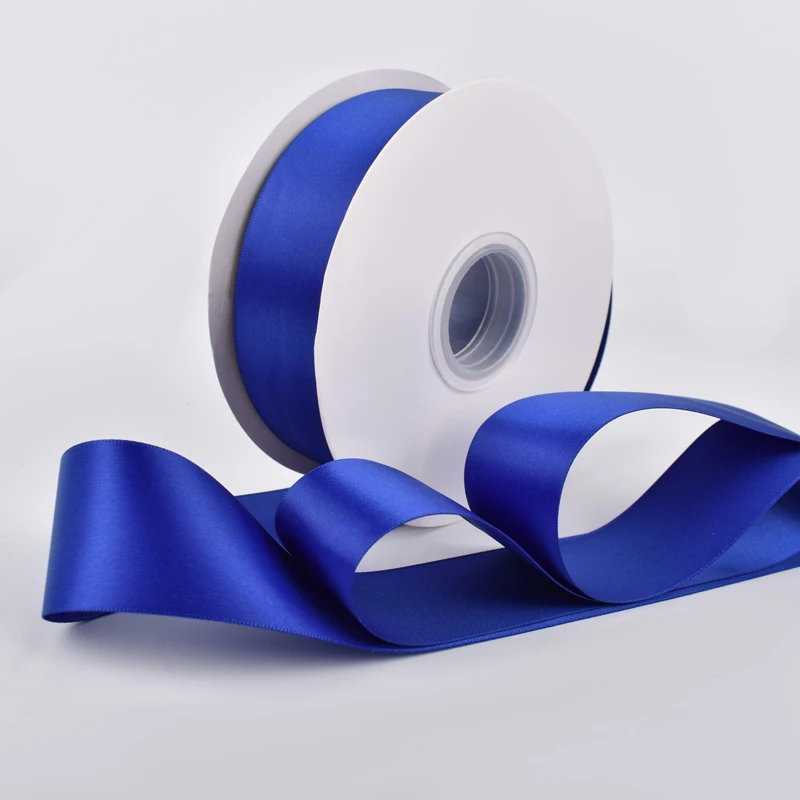 In stock Mixed Colors Polyester Single Double Face satin ribbon 1.5 inch 100 yards Satin Ribbons Roll