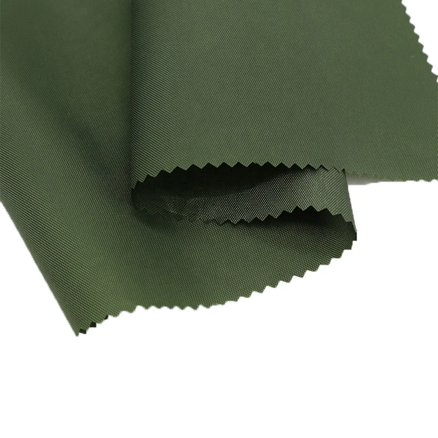 pu coated fire proof 210d tissu 100% nylon oxford bag fabric