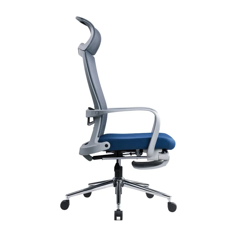Mult-ifunctional Adjustable Armrest High Back Headrest Mesh Fabric Soft Pad Ceo Chairman Office Chair Swivel