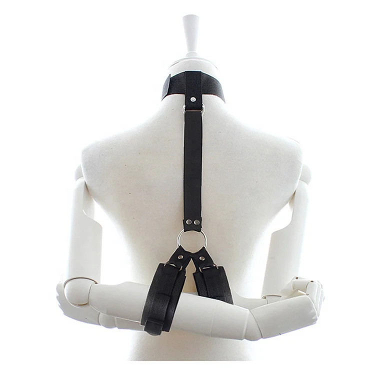 Bondage restraints BDSM slave fetish toys Mouth gag handcuff neck collar for adult sex games