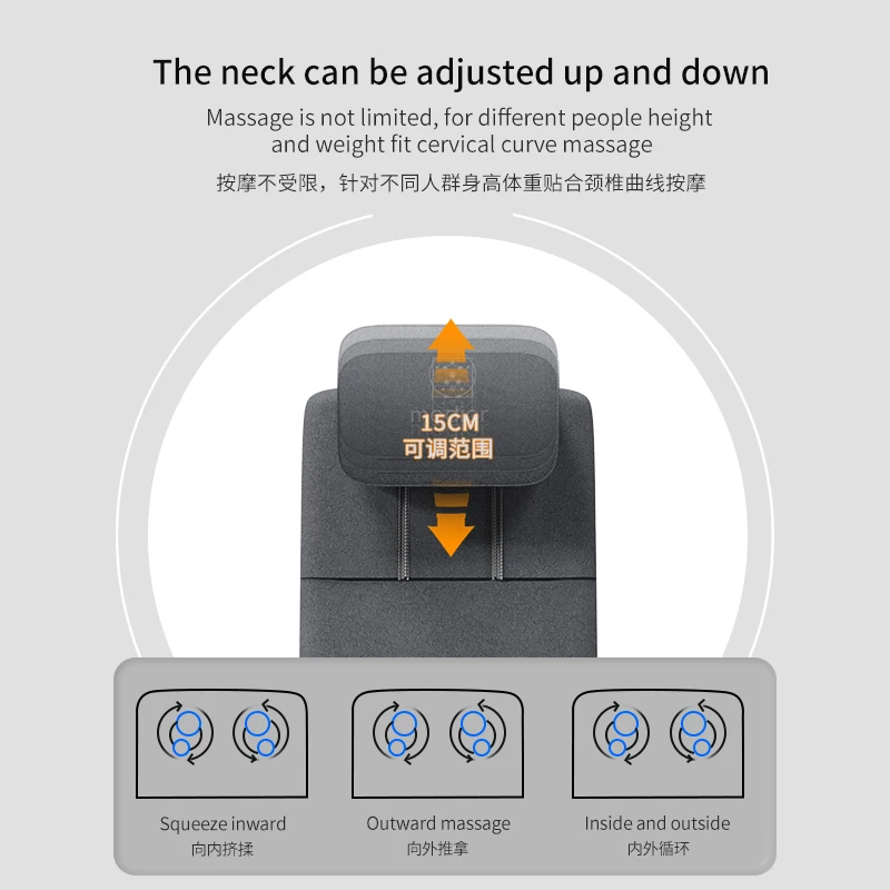 Exclusive patent design Massage Products Shiatsu Massage Cushion size Small body that can be folded  Full body massage cushion