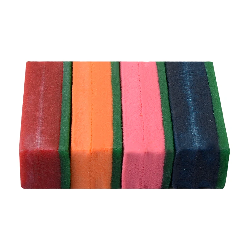 Colors sandwich style skateboard sandpaper rubber eraser for griptape