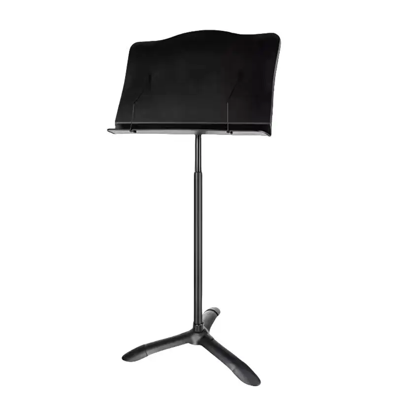 Делюкс из сплава пластиковая панель с одной ручкой регулируемая автоматической блокировкой стойка для нот оркестра сценических выступлений.