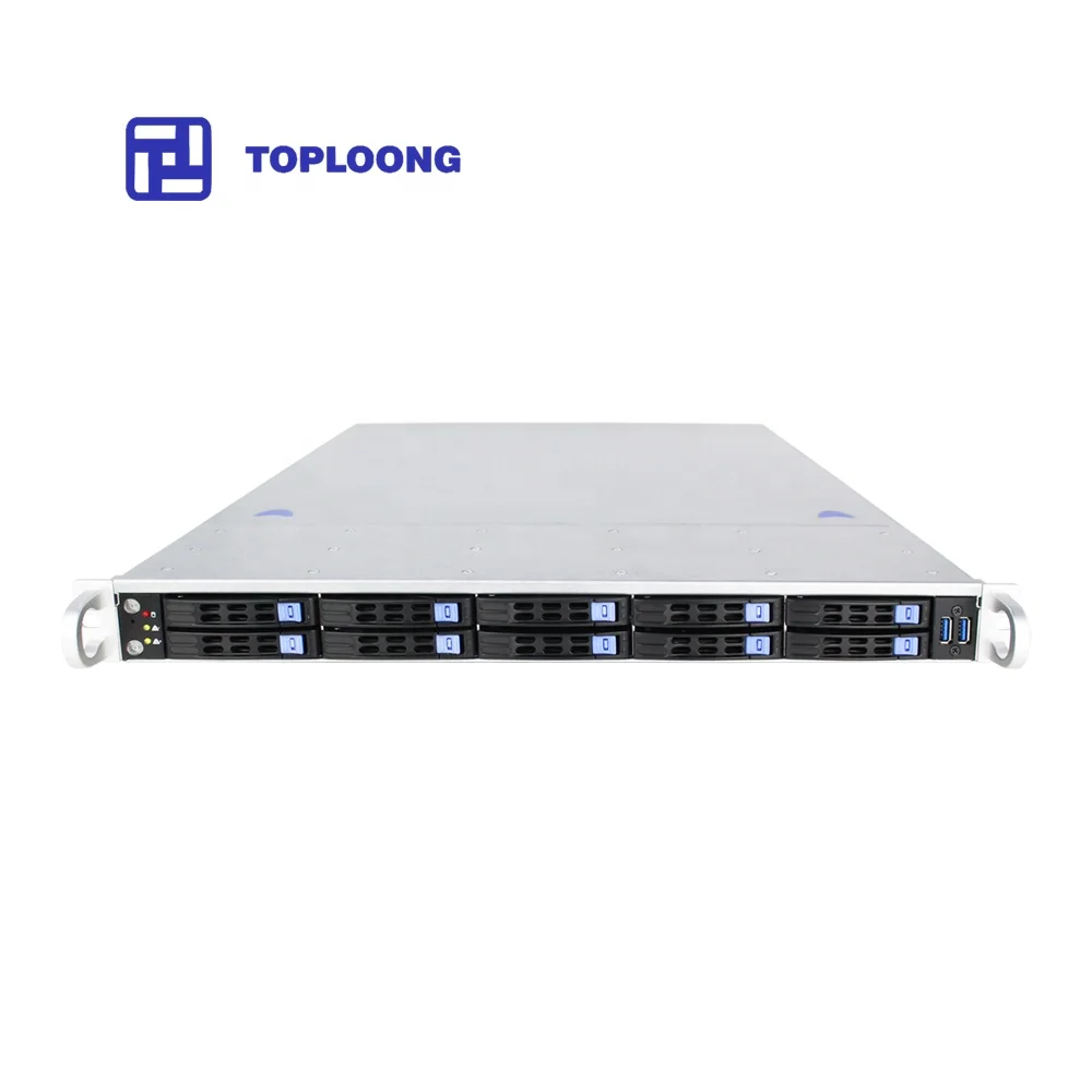 Серверное шасси 1U Pc, чехол для Nas Storage Server, поддерживает материнскую плату Atx Mini Itx
