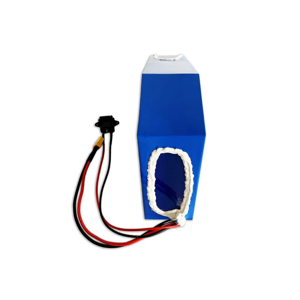 Amorge  Custom 72V 24Ah  60AMP Lithium Li Ion Triangular Battery Pack