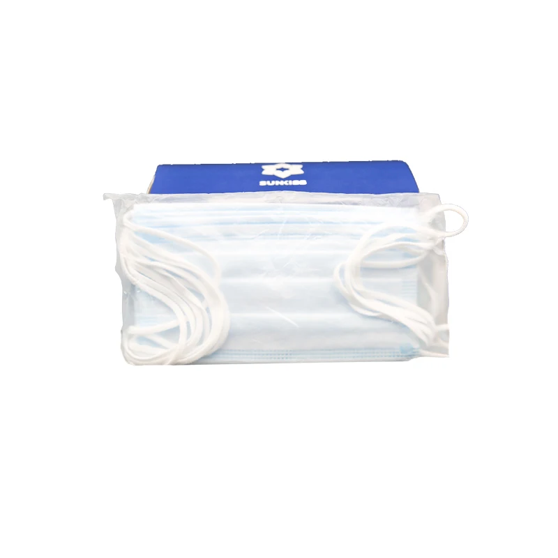 FCL Wholesale Blue Medical Procedure 3 Layer Earloop Disposable Mask