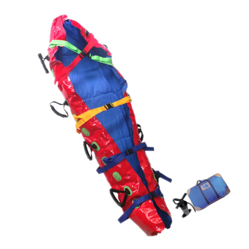 Emergency Folding Vacuum Mattress Soft Air Stretcher For Transferring Patients