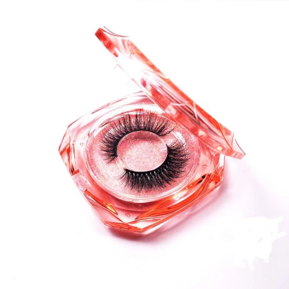 
Best seller hand made M-style vendor natural soft 3d mink 14-18mm false eyelashes 