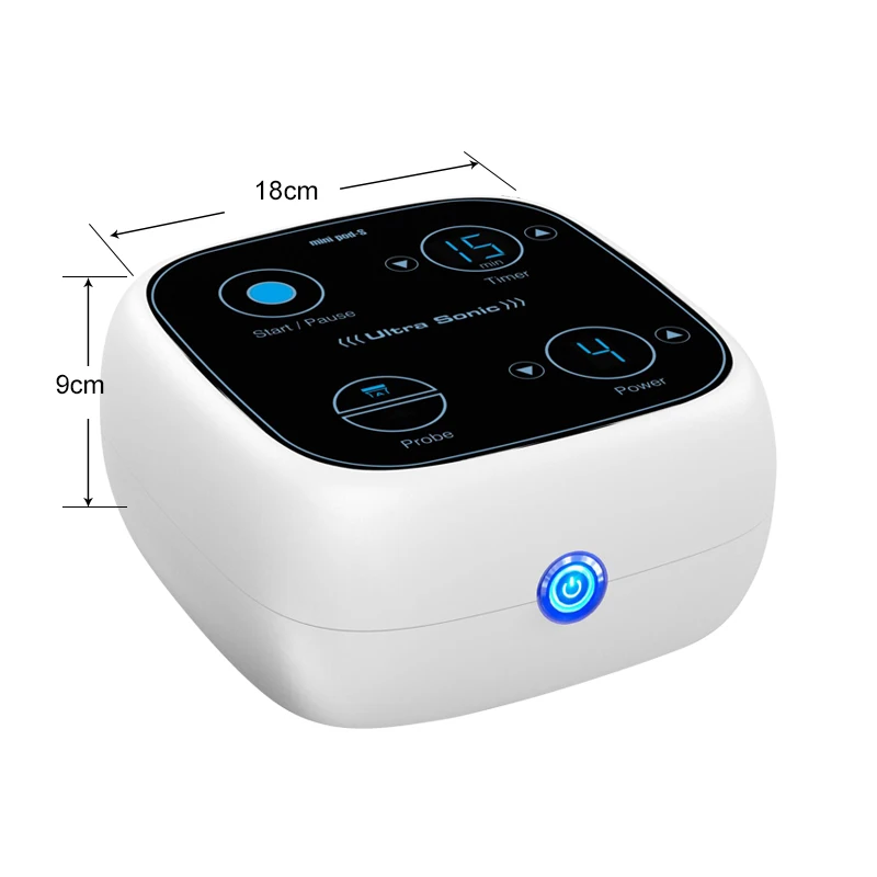 High Frequency Skin Scrubber Beauty Instrument Ultrasonic Microvibration Skincare Facial Deep Cleaning Device for Salon Use