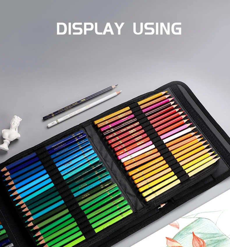 
Hand drawing professional brush art professional oiliness pencil 72 color sketch oil brush set for students colour pencil 