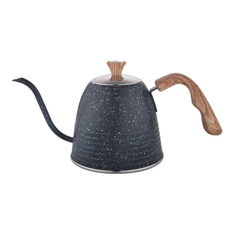 Gooseneck Pour Over Coffee Kettle Coffee Kettle Use for Drip Coffee and Tea Stainless Steel Pour Over Kettle with mable coating