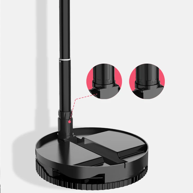 
Universal Circle LED 18 rechargeable fill selfie phone camera Ring lights with Non-slip Phone Holder 