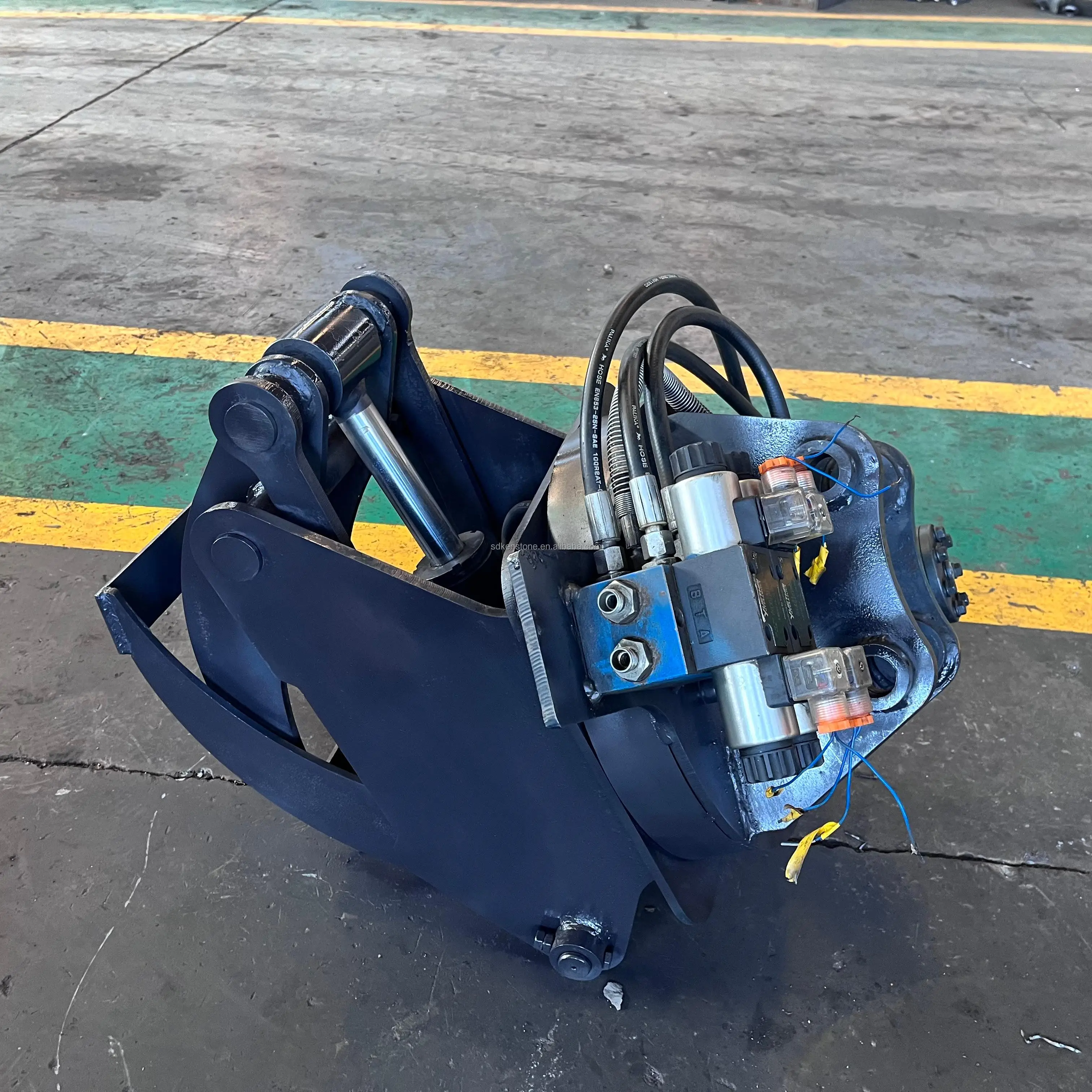 Rotary Hydraulic Gripple Grab Grabber for XINIU Rhinoceros Mini Excavators XN35