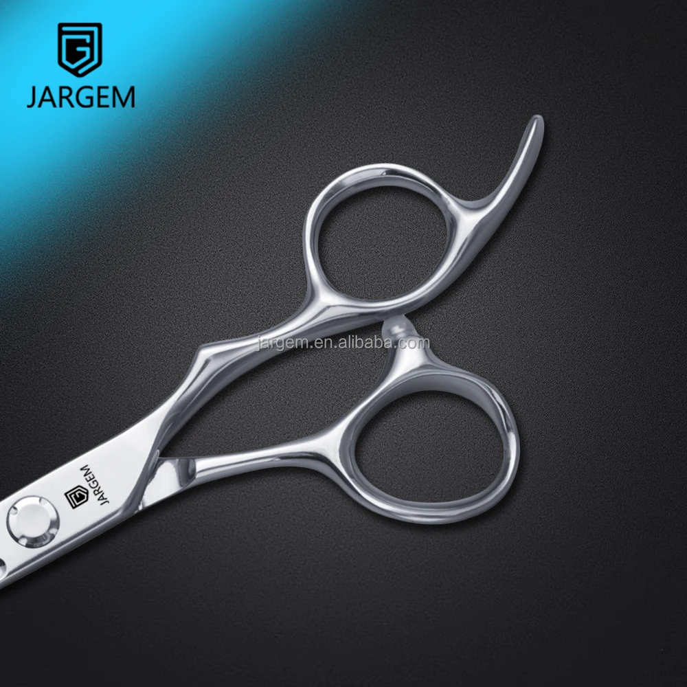 CNC Series Professional Hair Scissors Barber Tools with Wear Plate Limited Hair Cutting Scissors Cobalt Alloy Steel