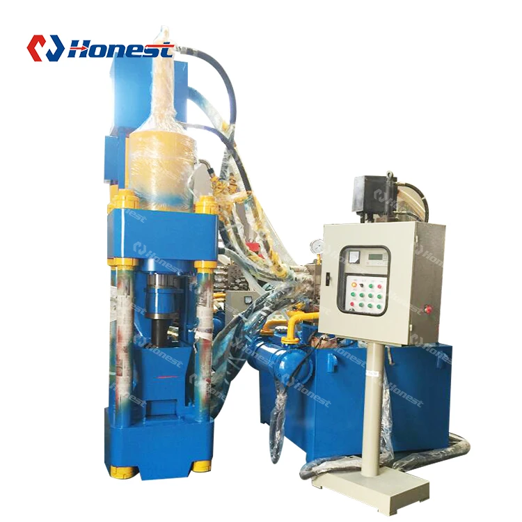 Manufacturer of Aluminum Copper Powder Hydraulic Briquette Machine Briquetting Press Equipment